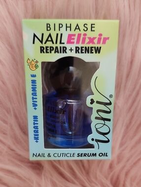 Brand New IONI BIPHASE NAIL ELIXER Nail & Cuticle SERUM OIL
